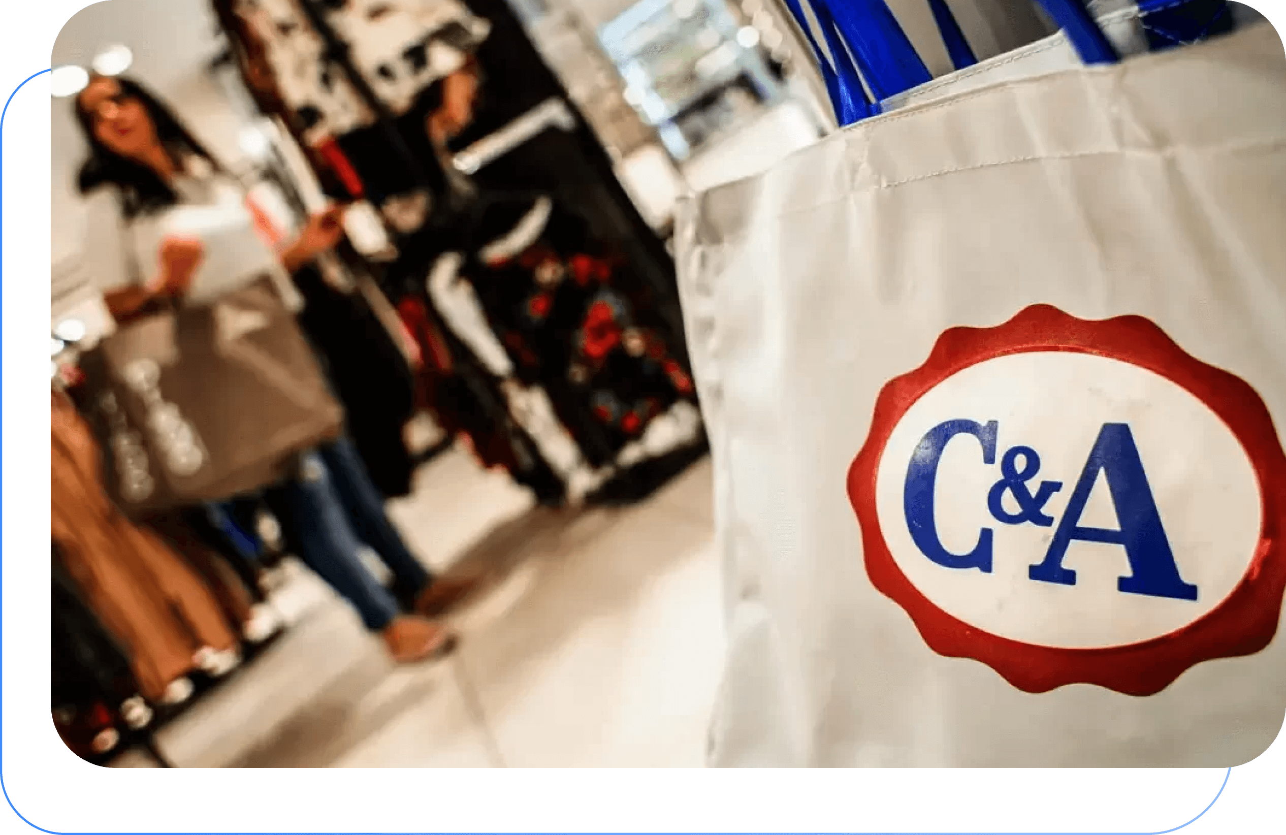 imagem loja física C&A